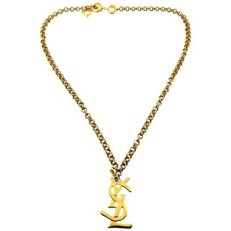 ysl necklace women's|yves saint laurent jewellery.